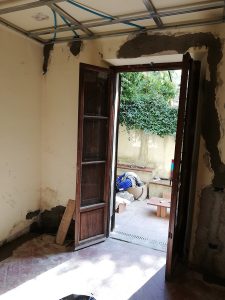 Luce e decorazioni per ripensare un interno fiorentino - architetto Tommaso Vecci - Firenze